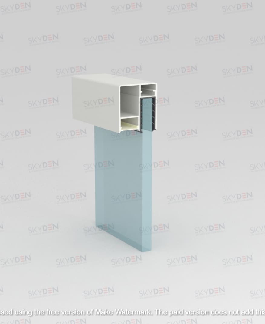 Handrail HR-07 LED Diffuser Aluminum Glass Railing Handrail Profile for Balcony and Staircase, Modern Lighting Ready Design, Durable Finish, Easy Installation for Premium Projects 